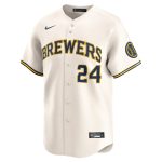 mens milwaukee brewers william contreras nike cream alternate limited player jersey | Milwaukee Brewers Hats MLB Hats & Jerseys Collection
