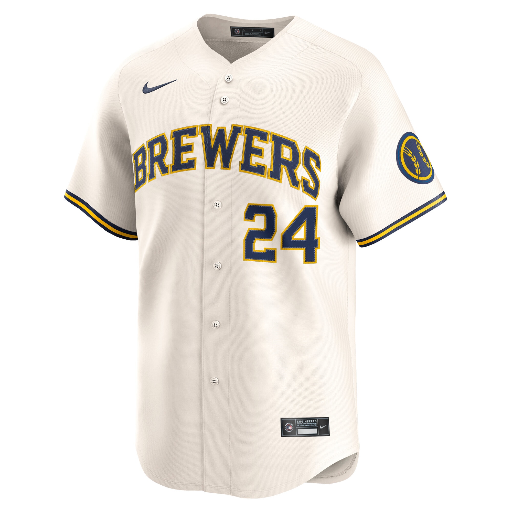 mens milwaukee brewers william contreras nike cream alternate limited player jersey | Milwaukee Brewers Hats MLB Hats & Jerseys Collection