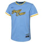 preschool milwaukee brewers nike powder blue city connect replica team jersey | Milwaukee Brewers Hats MLB Hats & Jerseys Collection