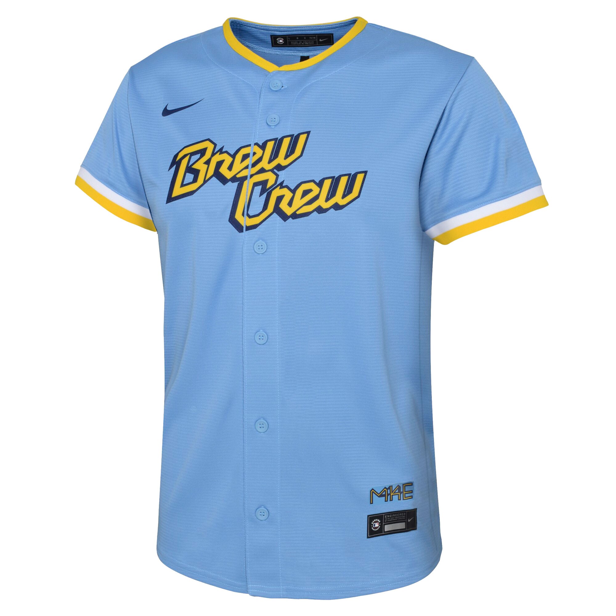 preschool milwaukee brewers nike powder blue city connect replica team jersey | Milwaukee Brewers Hats MLB Hats & Jerseys Collection