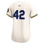 womens milwaukee brewers nike cream 2024 jackie robinson day home limited jersey | Milwaukee Brewers Hats MLB Hats & Jerseys Collection