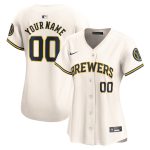 womens milwaukee brewers nike cream home limited custom jersey | Milwaukee Brewers Hats MLB Hats & Jerseys Collection