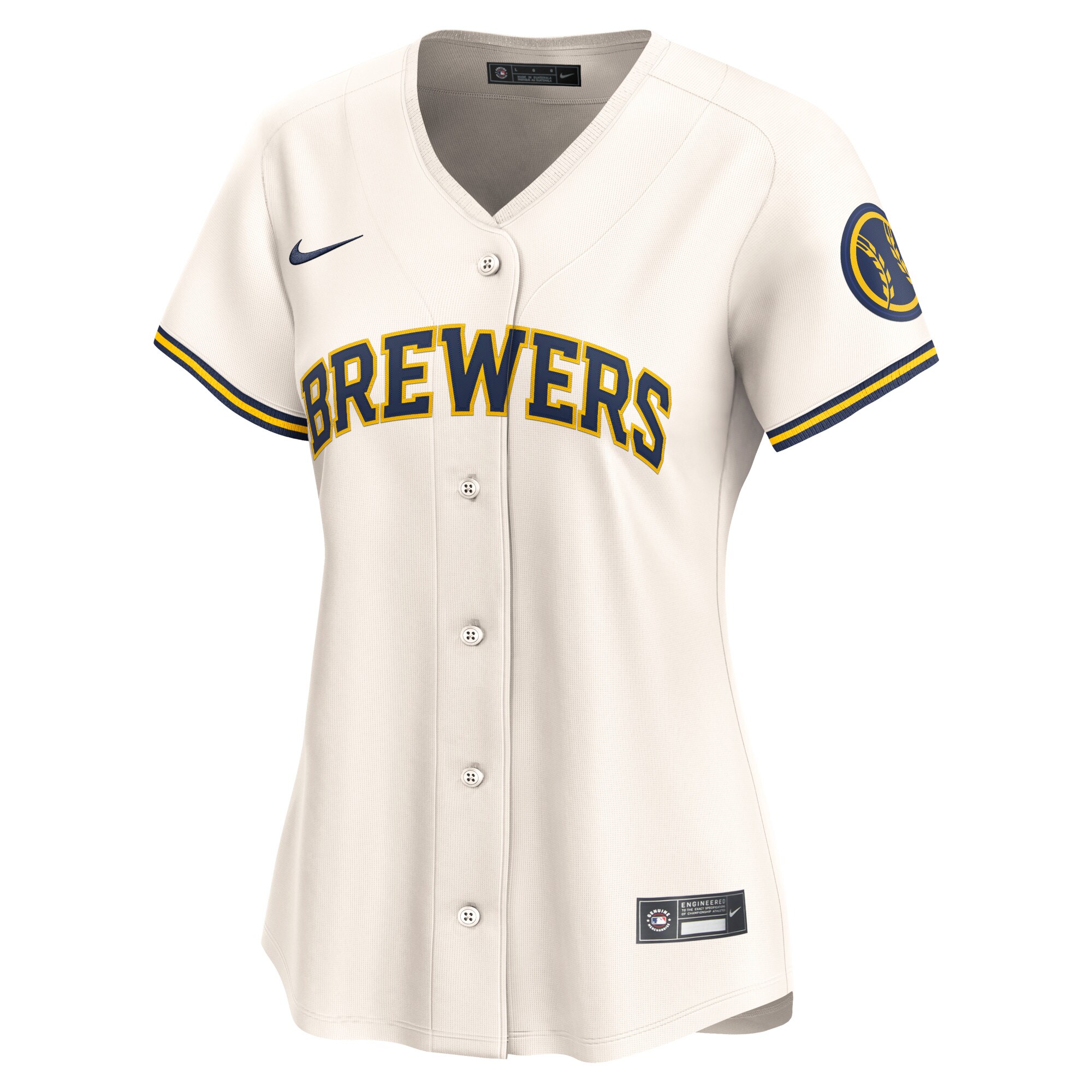 womens milwaukee brewers nike cream home limited jersey | Milwaukee Brewers Hats MLB Hats & Jerseys Collection