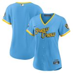 womens milwaukee brewers nike powder blue city connect replica team jersey | Milwaukee Brewers Hats MLB Hats & Jerseys Collection