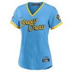 womens milwaukee brewers nike powder blue city connect replica team jersey | Milwaukee Brewers Hats MLB Hats & Jerseys Collection