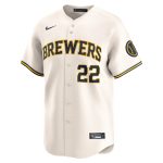 youth milwaukee brewers christian yelich nike cream home limited player jersey | Milwaukee Brewers Hats MLB Hats & Jerseys Collection