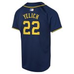 youth milwaukee brewers christian yelich nike navy alternate limited player jersey | Milwaukee Brewers Hats MLB Hats & Jerseys Collection
