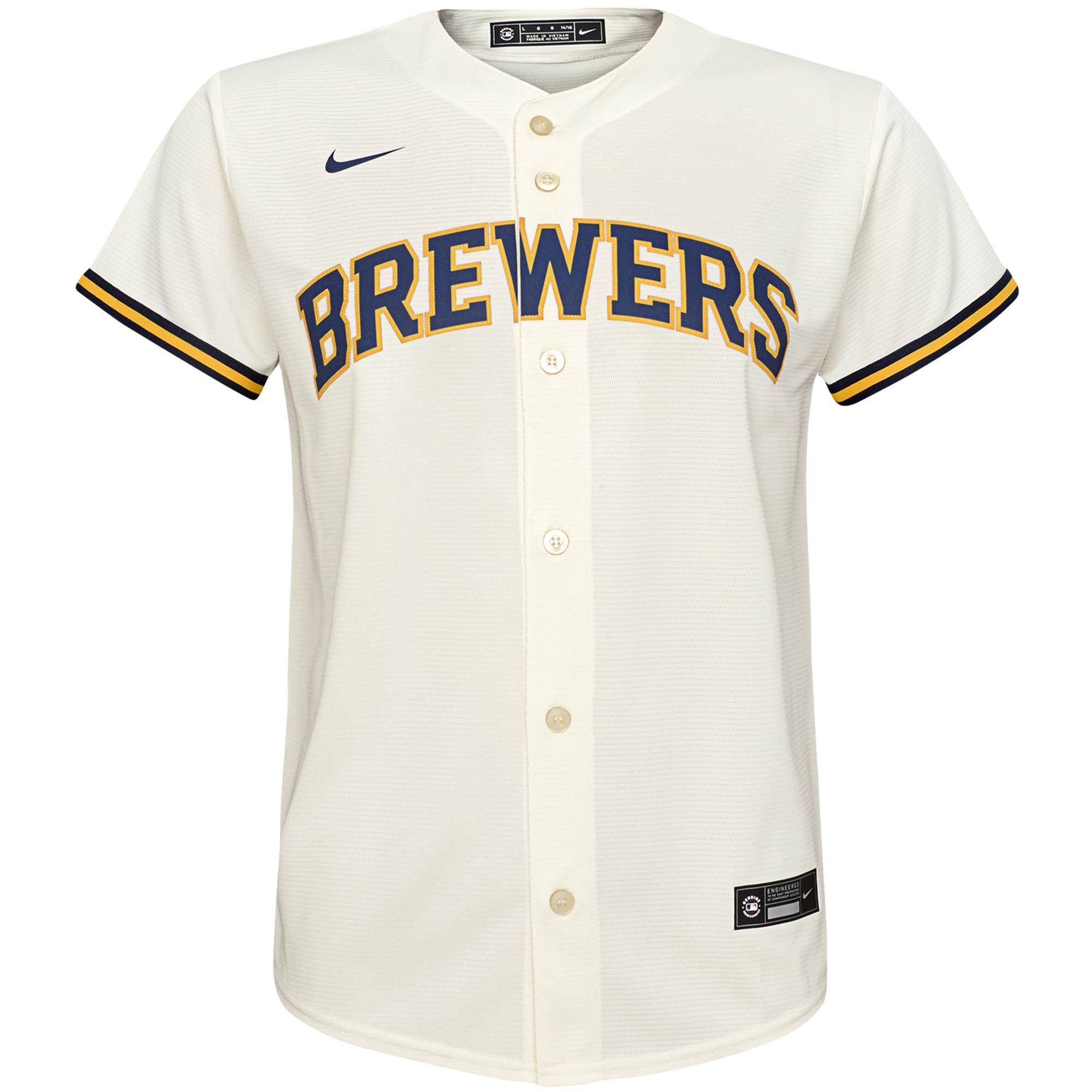 youth milwaukee brewers nike cream home replica team jersey | Milwaukee Brewers Hats MLB Hats & Jerseys Collection