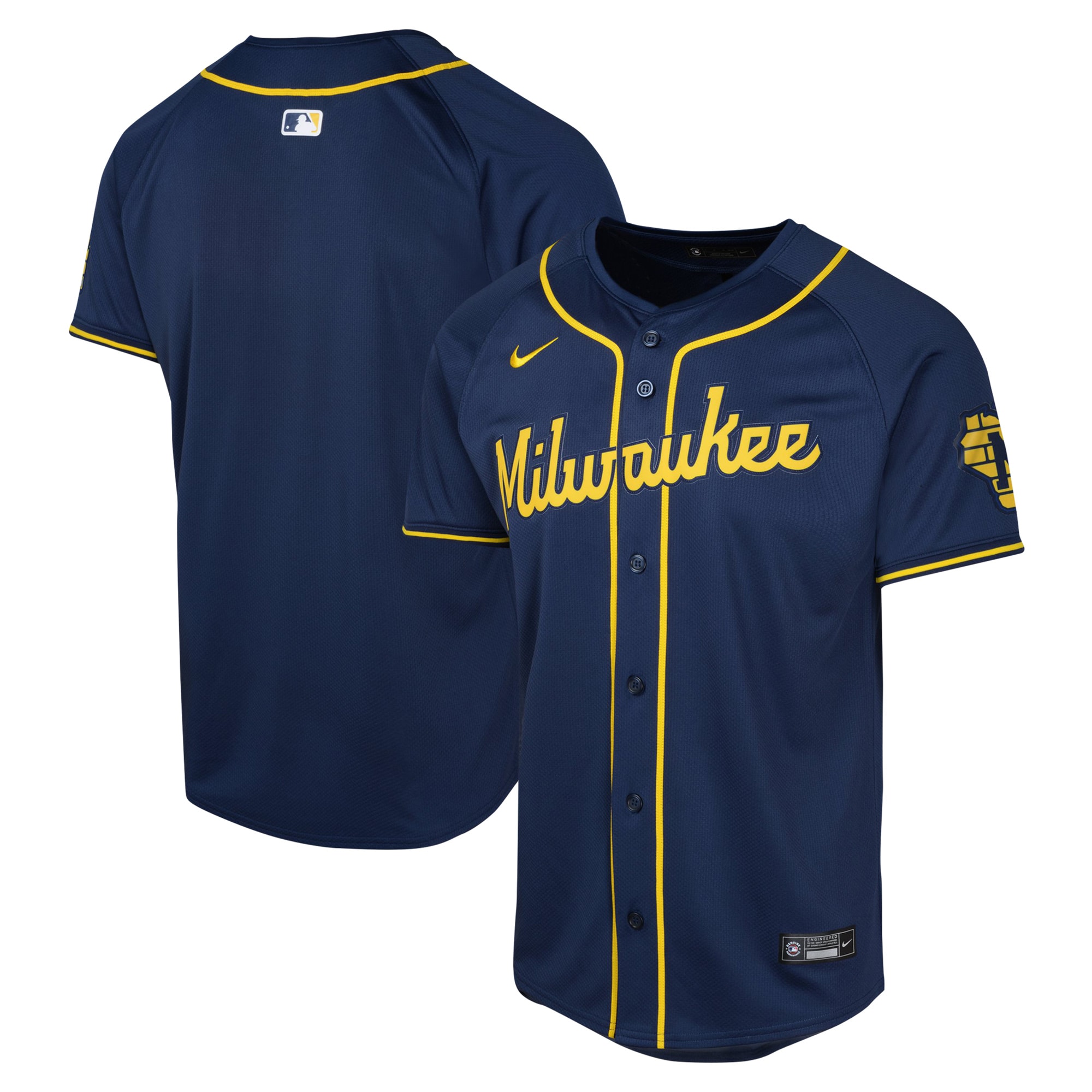 youth milwaukee brewers nike navy alternate limited jersey | Milwaukee Brewers Hats MLB Hats & Jerseys Collection